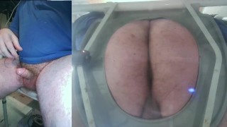 Masturbating while showing how my butt looks