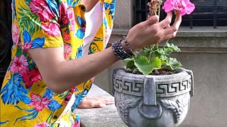 ToyBoy Quinton Edged, Teased, and Milked by Ebony Domme