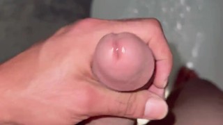 Thick Cumshot in Shower 😊