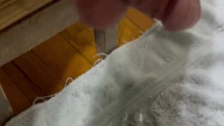Prostate massage and squirting CLOSE UP COMPILATION
