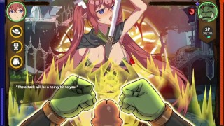 Big tits Elf gives paizuri boobjob - The Impregnation of the Elves Conquest part 3