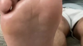 Josh Showing Off His Feet