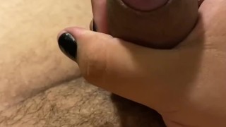 Gay masturbating