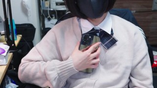 【男の娘】Masturbate in Japanese school uniform | 制服でオナニーする