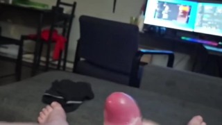 Big guy cumming compilation