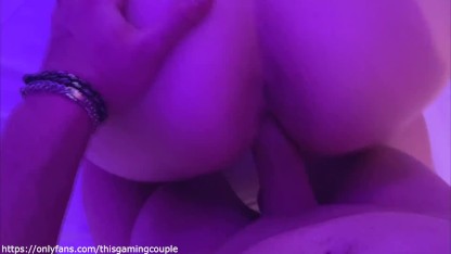 I made my CUCKOLD HUBBY try my PUSSY with a CREAMPIE of another GUY!!