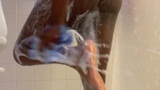 Black Man Take A Shower