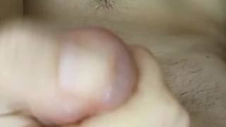 Close Up POV Big White Cock Cumshot