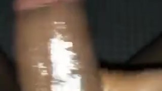 BBC jerking in the bathroom