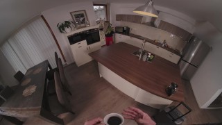 FuckPassVR - Kinky German blonde Maria Gail enjoys an intense anal ride until the final cumshot