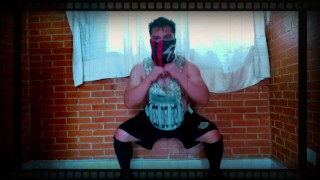 Entrenando y sudando sin camisa día 1 primer video