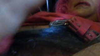 Sexy Crossdresser Talks Dirty Until He Cums Hard