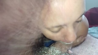 Extreme blowjob,extreme creampie inside my mouth