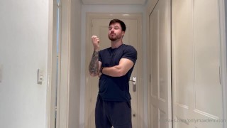 Giant personal trainer shrinks cuckold client & fucks his wife