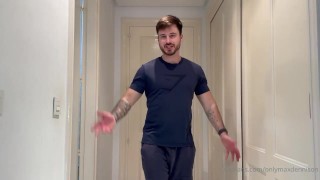 Giant personal trainer shrinks cuckold client & fucks his wife