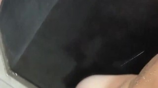 Me in the shower at the gym😈