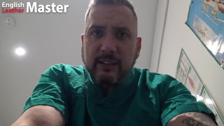 Doctor humiliates you for your small dick and fucks you with uncut cock SPH POV PREVIEW