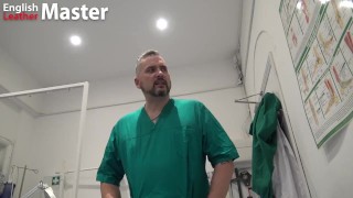 Doctor humiliates you for your small dick and fucks you with uncut cock SPH POV PREVIEW