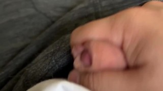 HOLDING IN A VERY DESPERATE PEE