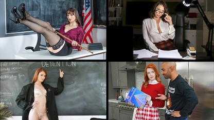 Teachers Gone Wild 合辑壮举。Lilian Stone & Jasmine Wilde & Ariel Darling & Avi Love我的最爱