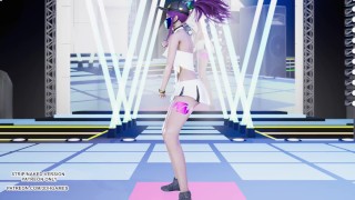 [MMD] Kep1er - WA DA DA Ahri Akali Seraphine Sexy Kpop Dance League of Legends Hentai Uncensored