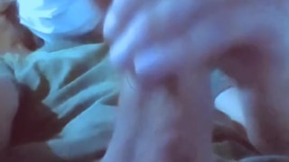 Dirty Guy while Wanking his Big Dick until Loud Moaning Orgasm - 4k