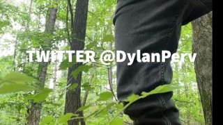 quick cumshot at the public park