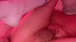 Playing with my dildo and smooth hole :)