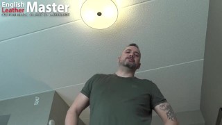 Angry stepdad teaches you to worship his boots huff and drink piss to serve as a slave PREVIEW