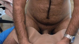 Loud Moaning Guy Dumps Massive Load on Sex Doll