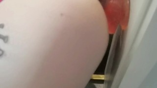 Anal dildo right after work because I was horny all day