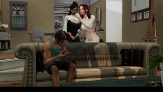 Dirty SLUT Seduces COUPLE and Ends in THREESOME (TRAILER) Sims 4 - SluttySims