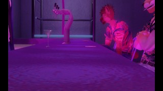 Red Lights (gay, m/m, closeup, uncut, hung, animation, furry)