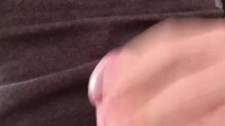 Massive cumshot on my shirt