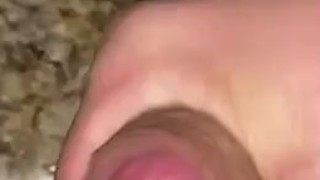 blowing a load out in community bathroom *couldn’t stop moaning*