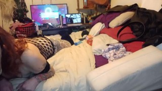 Texassunshyne, pnppawg Sunshyne and TexasBWC getting ready to play ends with blowjob and hard anal!
