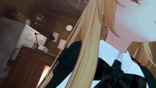 18+ ASMR ERP "Cutie gives you an example of erotic roleplay :3" [ Hot Ear Licks - Moans - POV ]