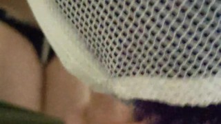 Boy going down on (slurping the precum)