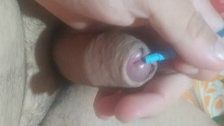 O namorado chupou meu pau depois apliquei o soro