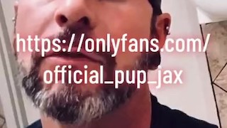 Licking and tasting gas station urinal