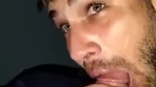 Gagged me to tears & fed me his Cum!