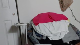 Stroking my dick