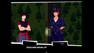 Knight Of Love Cap 11 - hermanastra desnuda y 2 chicas juegan con sus coños