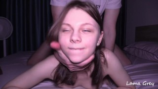 Hooking Up At The Beach - Cutie Makes Him Cum THREE TIMES !