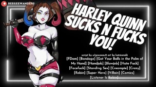 Harley Quinn Captures & Interrogates You With Her Holes! || Erotic ASMR Roleplay for Men