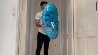 Inflatable ring inflate - hump - deflate