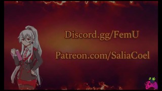 Femdom University Zero E1 - First day at school and I’m already the Foot Slut
