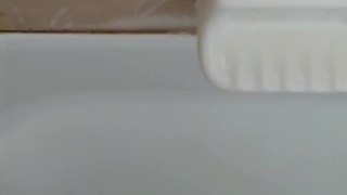 Pissing in the shower