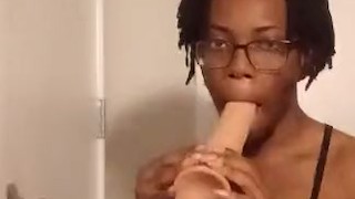 Satisfying my oral fixation (sucking sounds and ass part 2)