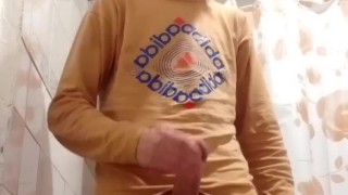young blond masturbates